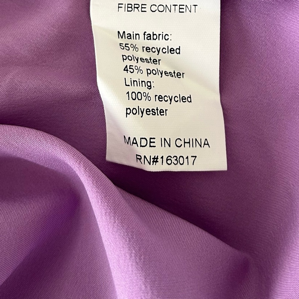PRINCESS POLLY Irena Strapless Mini Dress, Purple US 2 XS NWOT - Picture 10 of 12